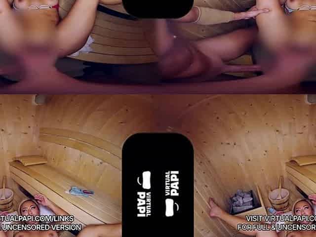 L'asiatica Kazumi me lo succhia e si fa scopare in sauna e nella jacuzzi