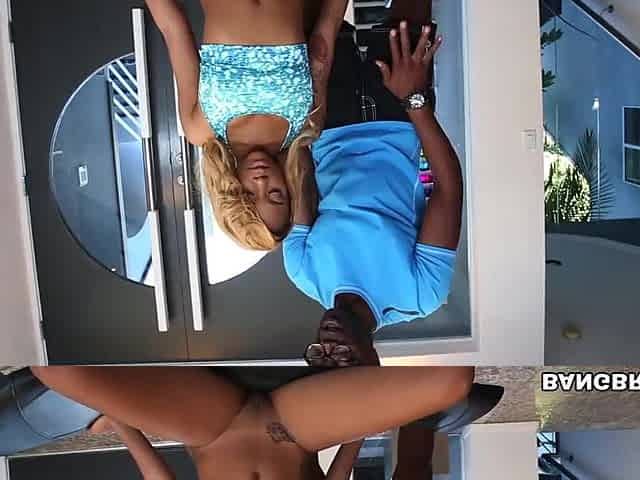Ebony Sweetheart Gives Her Coach Some Admirable Brain