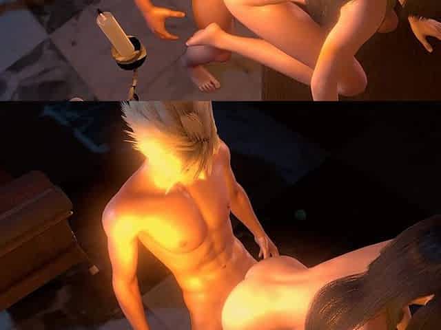 Tifa Riding Cloud's Dick - Final Fantasy