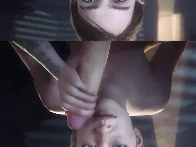 Deepthroat and Facial for Ellie Animation