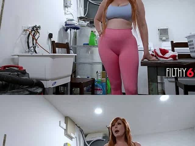 Curvy mother i'd like to fuck screwing as a wench
