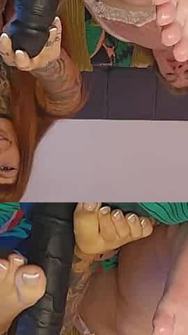 Feet JOI and Cumcountdown with My Scottish Friend