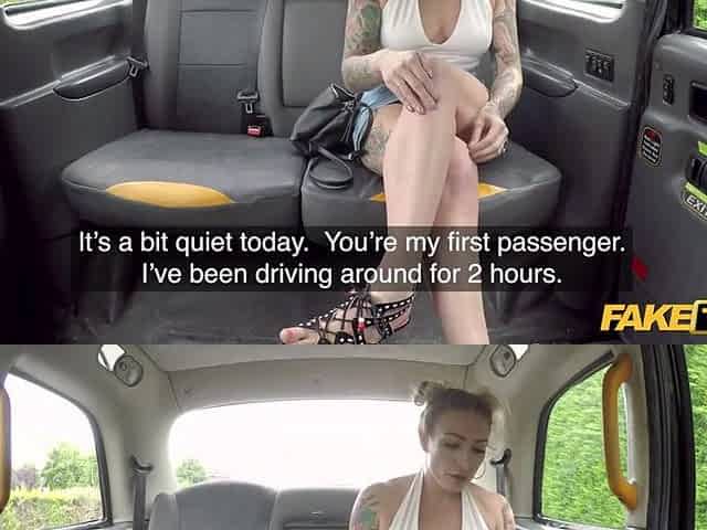 Fake Taxi Ava Austin releases her British bushy bush