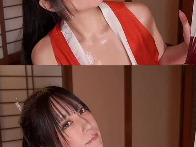 Ringo Mitsuki asian cosplay solo