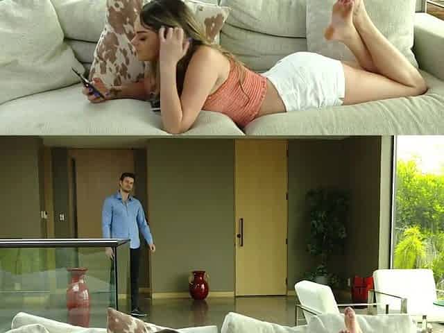 Naughty Teen Athena Faris Has Perfect Feet For Footjobs