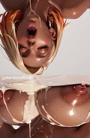 excited ebony eighteen AI teen ladies present their worthy cummed mega titties