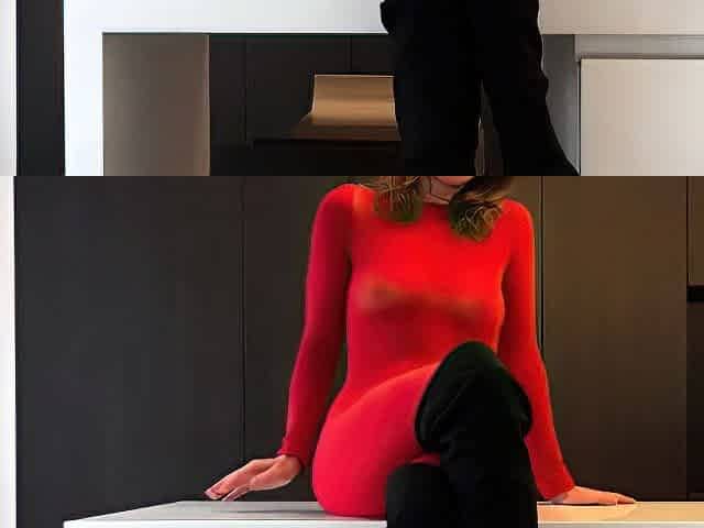 MyElla - Playing with my black strapon