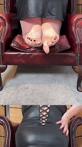 What You Thinking ... Fuck Me or Suck My Toes Mmmm
