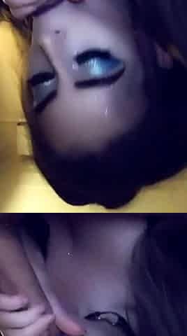 Delirious brunette whore riding big cock hardcore