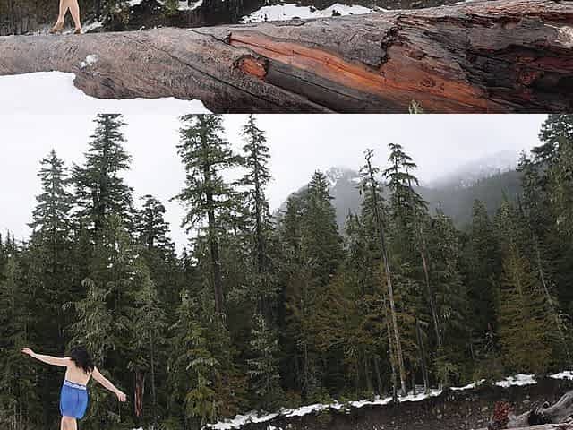 Full Video - Too Horny to Be Cold: Vanessa Cliff Masturbating in the Snowy Mountains - Cliff Media