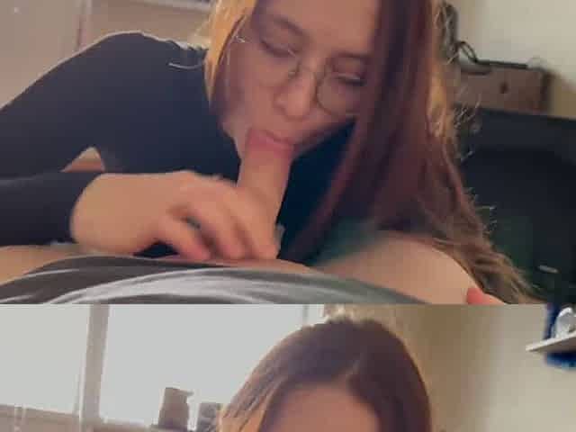 Rebellious redhead next door took a giant pecker - wildFSMporn!