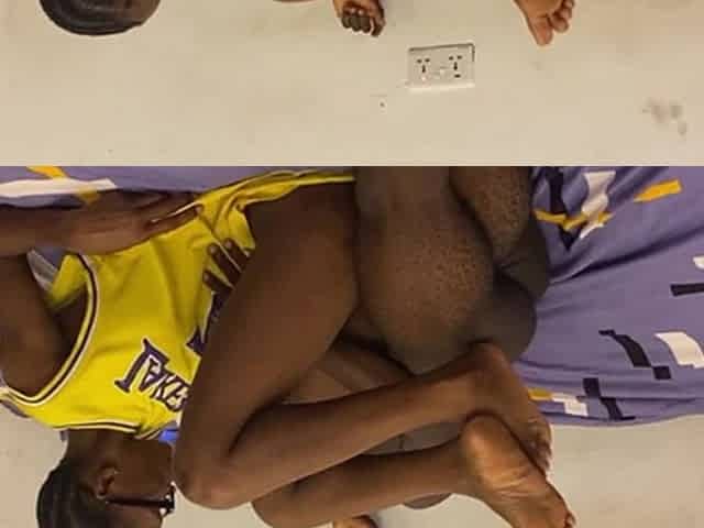 Amateur Slim Bitch Gets Drilled by Lover