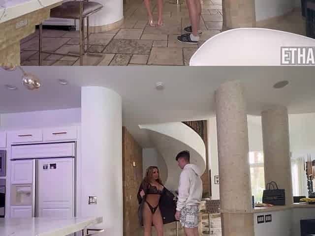 Sexy Cougar Crashes into Neighbour To Lure Him in Her Abode to Screw - Ethan Seeks - Richelle Ryan