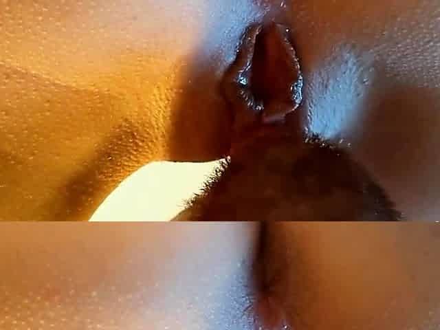 Blond tenring Facesitting - Eating Her Creamy Pussy