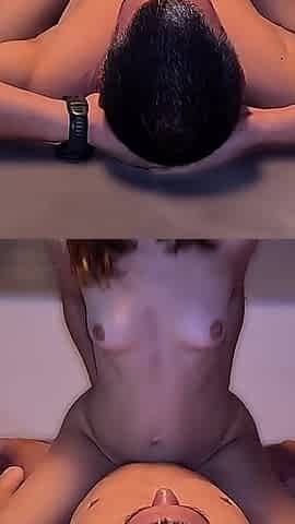 Riding My Husband Until Squirt in His Mouth & He in Mine Real Amateur Couple