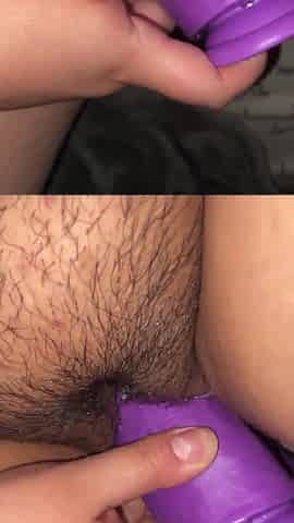Amateur bbq drilled herself with bbc