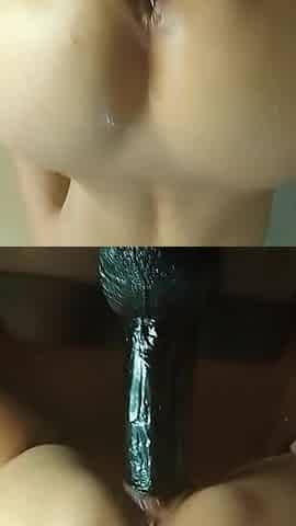 Masturbating with My Big Black Cock