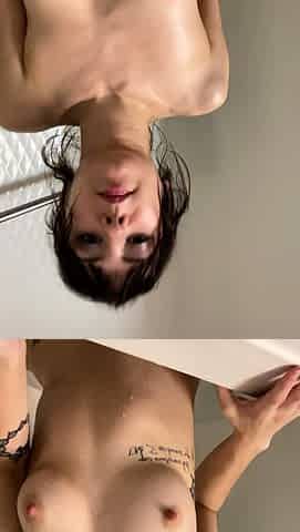 Curly Blonde Teen Records Solo Dildo Masturbation More at