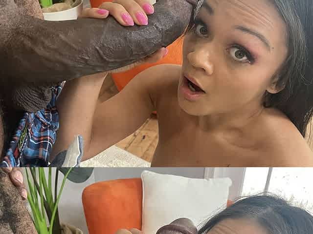 Extra Tiny MILF Can't Sit Right After 12 Inch BBC Anal