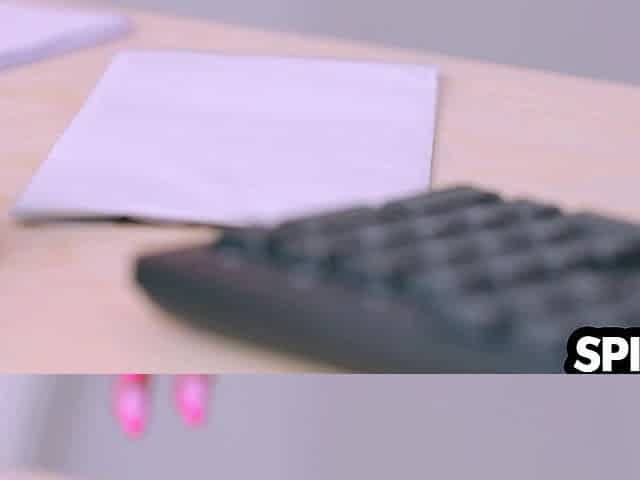 Sexually excited Secretary Cindy Shine Seduces Her Sexy Boss