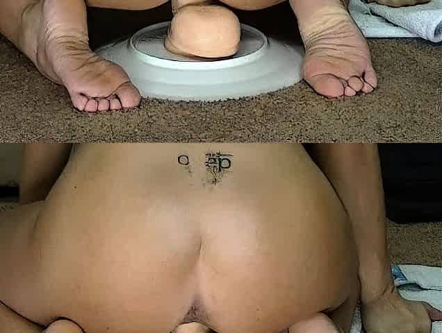Amateur brunette ariana marie solo toying