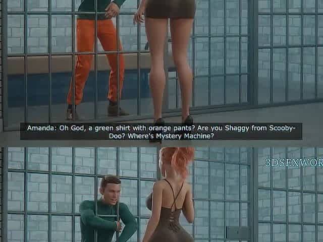 Tall Cheating Wife Would Do Everything to Save her Spouse from the Jail (CG Comics)