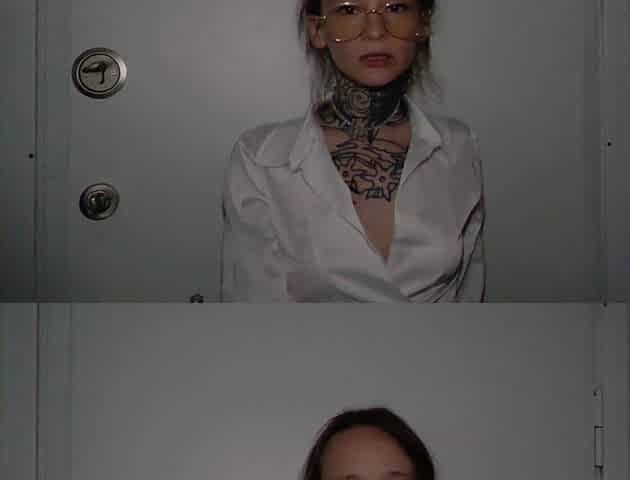 Redhead Tattooed Teacher Sucks Student's Dick