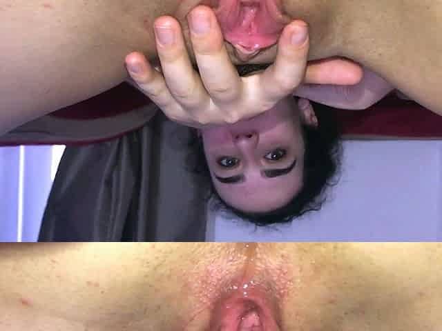 Close up MILF masturbation