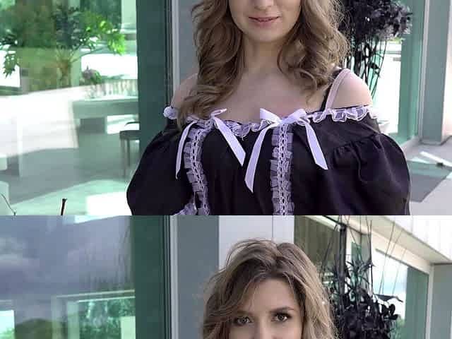 The house maid Cornelia is a secret cock whore
