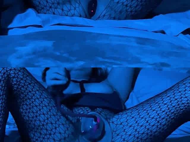 Vagina pump and lovense hush, all jointly taut snatch, constricted butt