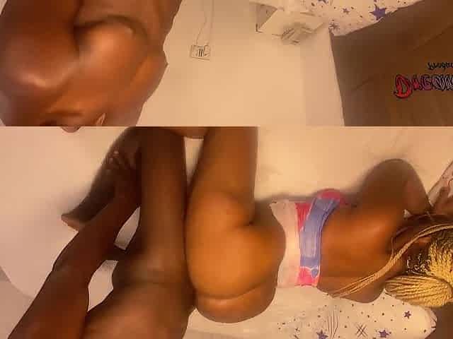 Large booty mother i'd like to fuck takes it on with her lover