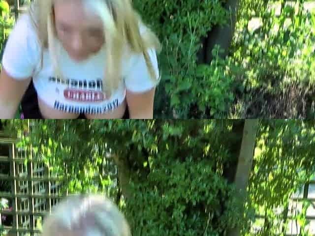 MILF blonde likes big toys