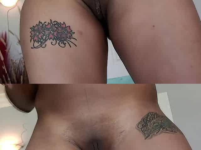 Me and My Black Sweetheart with Flawless Body Doggy