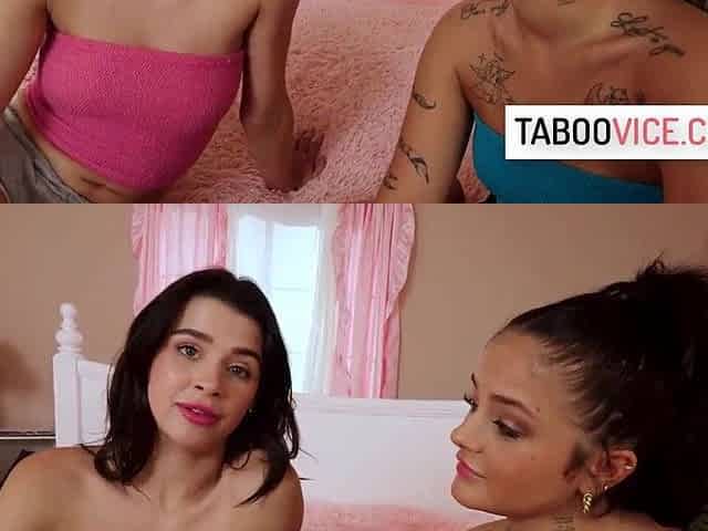 Banging my lustful stepdaughters in a trio
