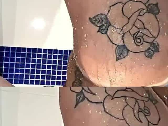Delightful bathroom with the mother I'd like to fuck