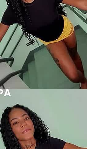 Fucking a Hot Stranger on the Building's Stairs - Mikaelly - POV