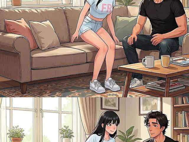 I Fucked My Girlfriend's Stepsister (19) While She Was Watching Hentai Anime