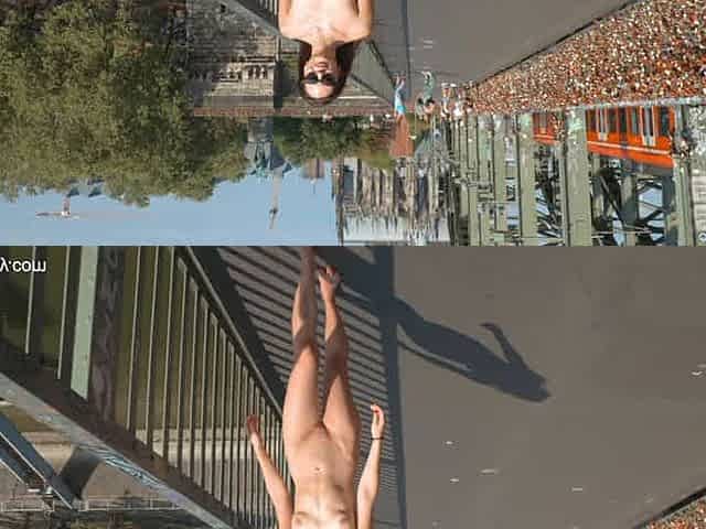 Emily Moon naked in Public