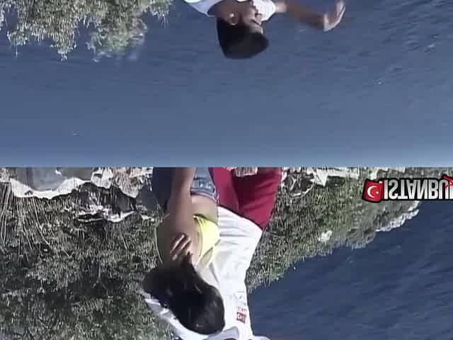 Cumshot On The Turkish Coast