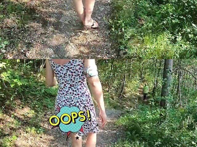 OUTDOOR REAL PUBLIC SEX GIRL FUCKED BY A STRANGER WHEN UPSKIRT