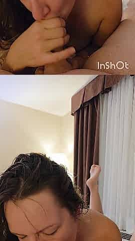 Makes Him Cum Twice Hotel Enjoyment