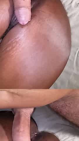 Double Cumshot in a Row for a Double Amateur Creampie