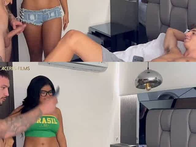 Caliente puta le encanta que le hagan doble penetracion vaginal - squirt - bbw...enormes tetas