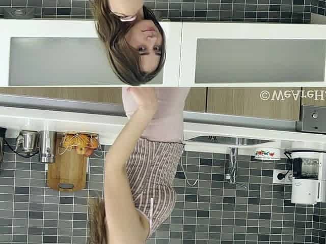 Melani Bree hairy pussy teen solo