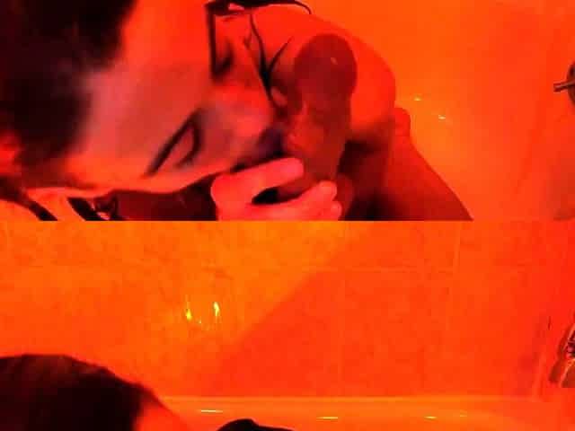 Amateur Blowjobs with Horny Big Titted Brunettes