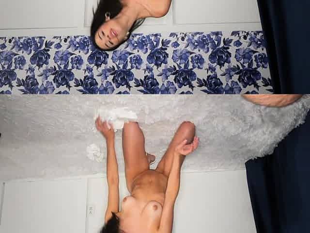 Kylie begs me to cum in her tight pussy