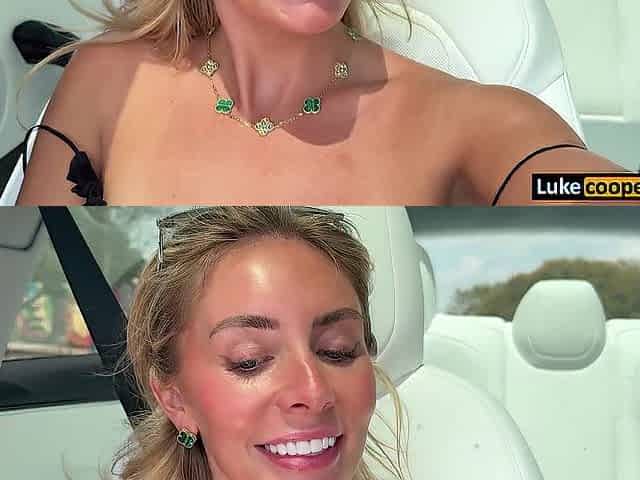 Bonnie Blue Drives Around and Bangs In Car - Luke Cooper