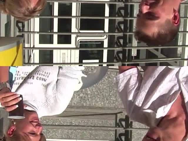 Sexy Blonde Whore Fucking Her German Neighbor