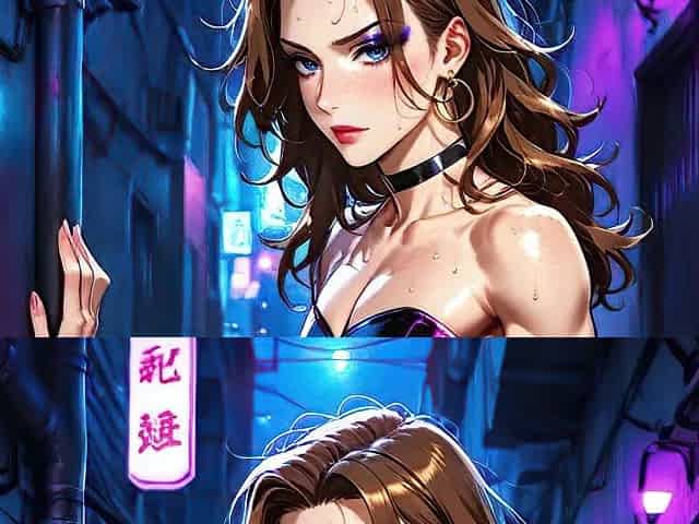 POV Sissy femboy invited u to fuck her butt in a immodest, damp alley. Hentai Anime Femboy