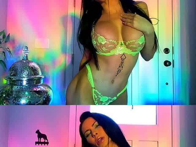 Hottest brunette solo webcam masturbation 2